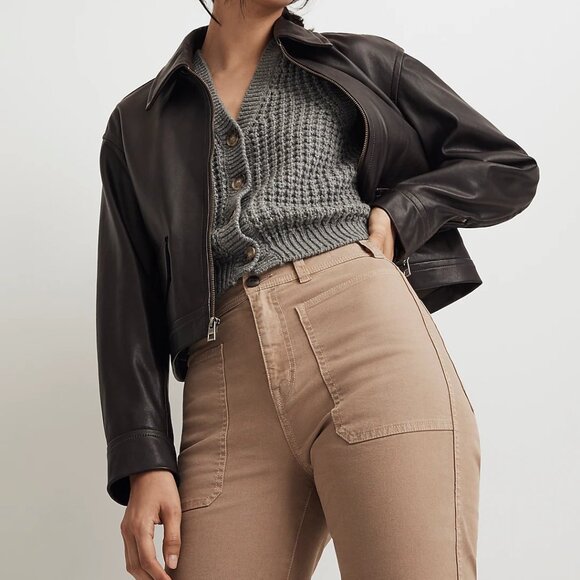 The '90s Straight Utility Pant in Garment-Dyed Canvas - Picture 1 of 7